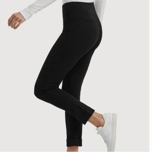 Kit and Ace York Black Stretch High Rise Pants